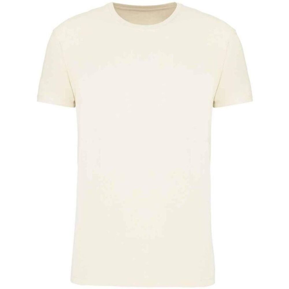 Kariban Mens BIO150IC Crew Neck / Coconut Milk